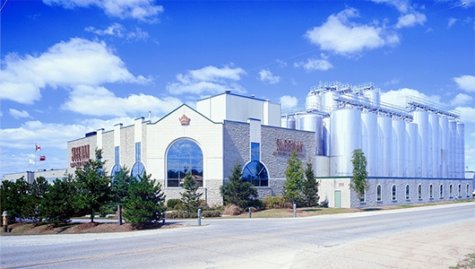 The Sleeman plant in Guelph