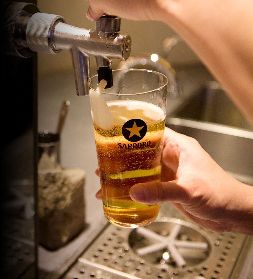 サッポロ生ビール黒ラベル「サッポロ生ビール黒ラベル THE BAR GINZA