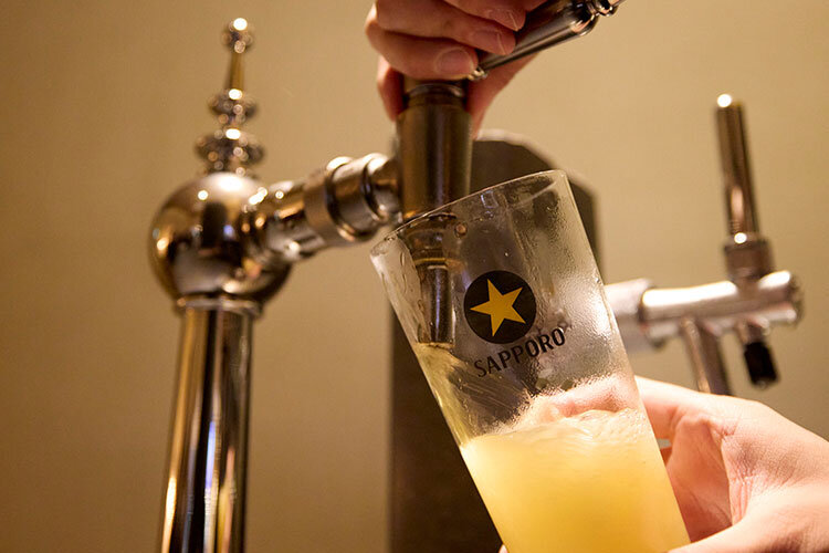サッポロ生ビール黒ラベル「サッポロ生ビール黒ラベル THE BAR GINZA