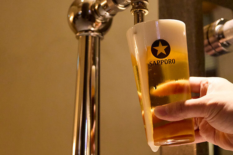 サッポロ生ビール黒ラベル「サッポロ生ビール黒ラベル THE BAR GINZA
