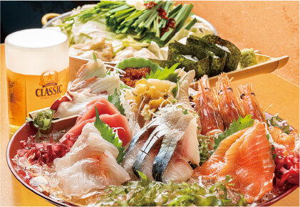 旬の料理ともつ鍋と まさゆめ駅前店