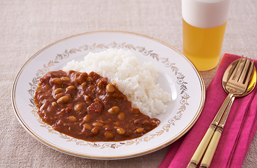 大豆とツナのレンジカレー レシピ一覧 サッポロビール