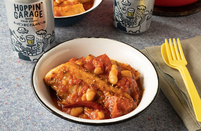 豚バラ肉と白いんげん豆のトマト煮込み レシピ一覧 サッポロビール