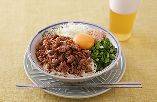 ピリ辛ひき肉そうめん レシピ一覧 サッポロビール