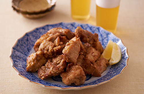 鶏もも肉と鶏むね肉のミックスから揚げ