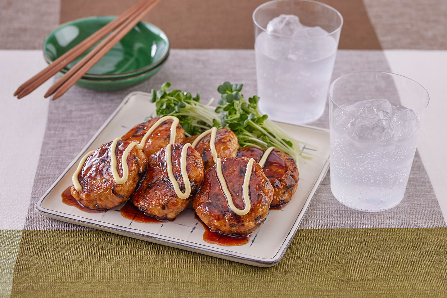 豆腐のテリマヨ焼き
