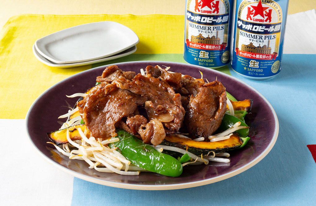 豚肉のジンギスカン風 レシピ一覧 サッポロビール 豚肉のジンギスカン風 レシピ一覧 サッポロビール