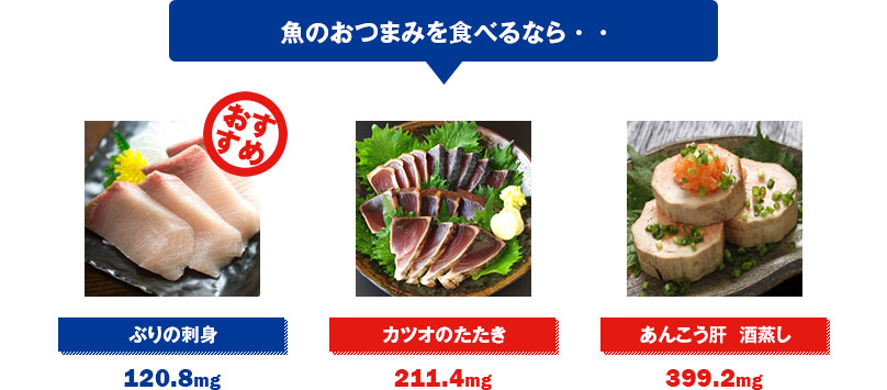 魚のおつまみを食べるなら・・