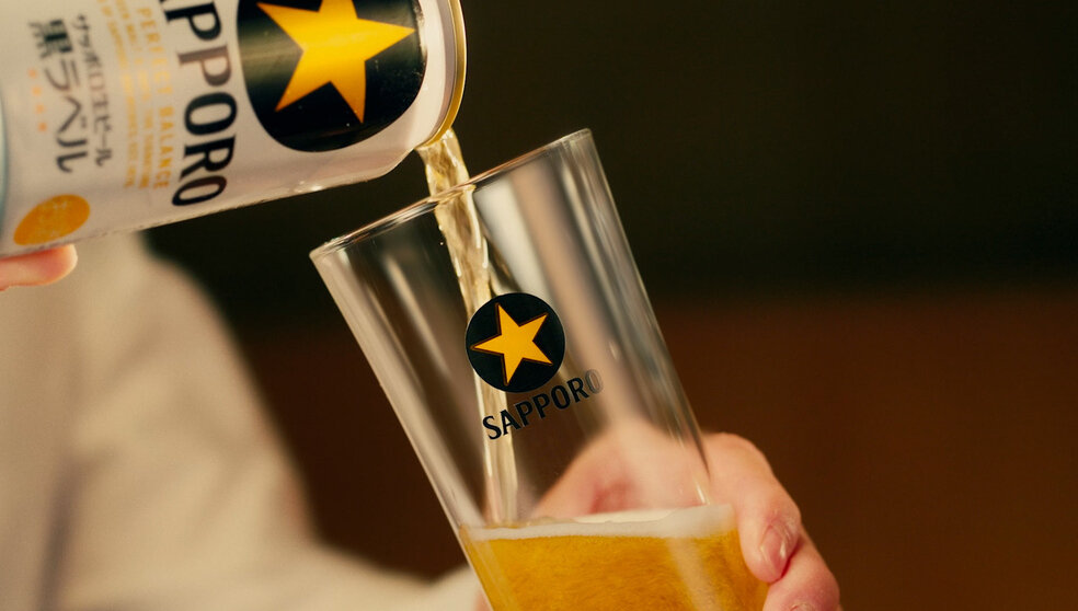 サッポロ生ビール黒ラベルVP　「一口目のうまさに、こだわりを。」