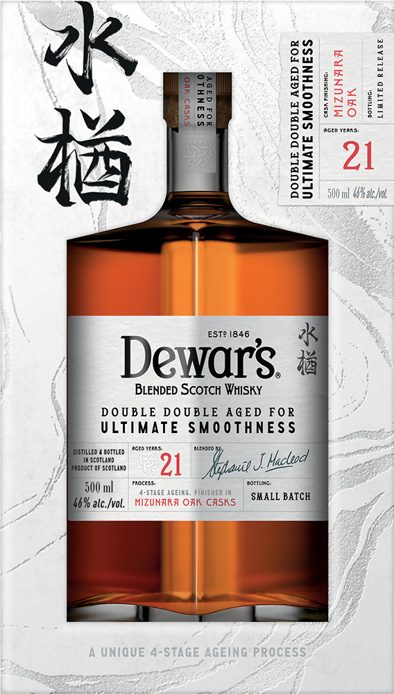 デュワーズ ダブルダブル21年ミズナラ