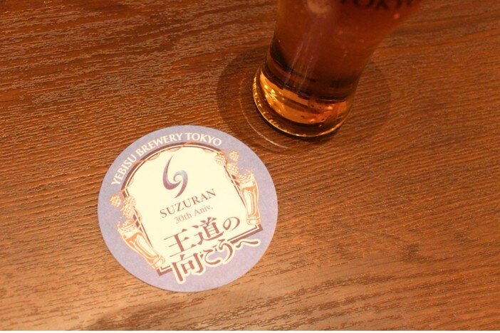 オリジナルデザインのコースターも作成