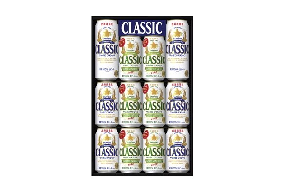 サッポロ クラシック缶350ml×4本、サッポロ クラシック缶500ml×2本、サッポロ クラシック 富良野VINTAGE缶350ml×6本