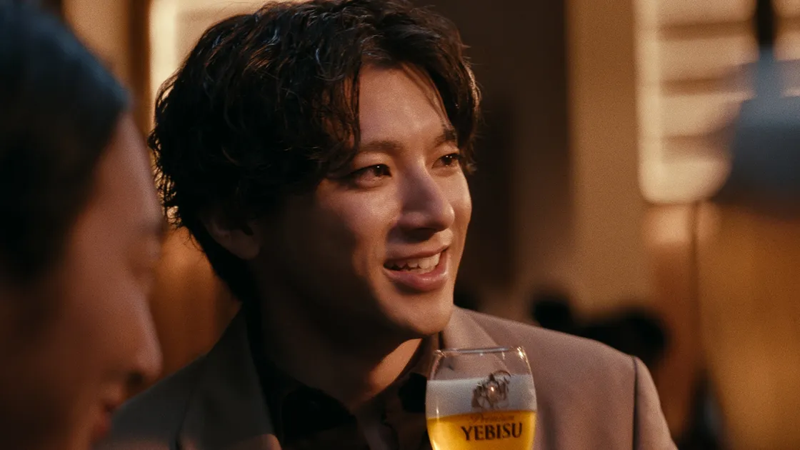 画像：ヱビス「たくさんのいい顔」篇 CMカット1