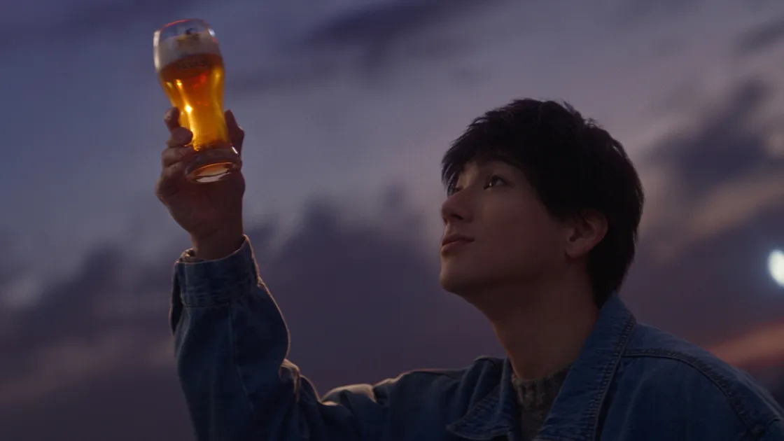 画像：ヱビス「たくさんのいい顔」篇 CMカット2