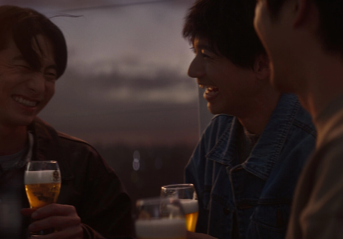 画像：ヱビス「始まりの時」篇 CMカット1