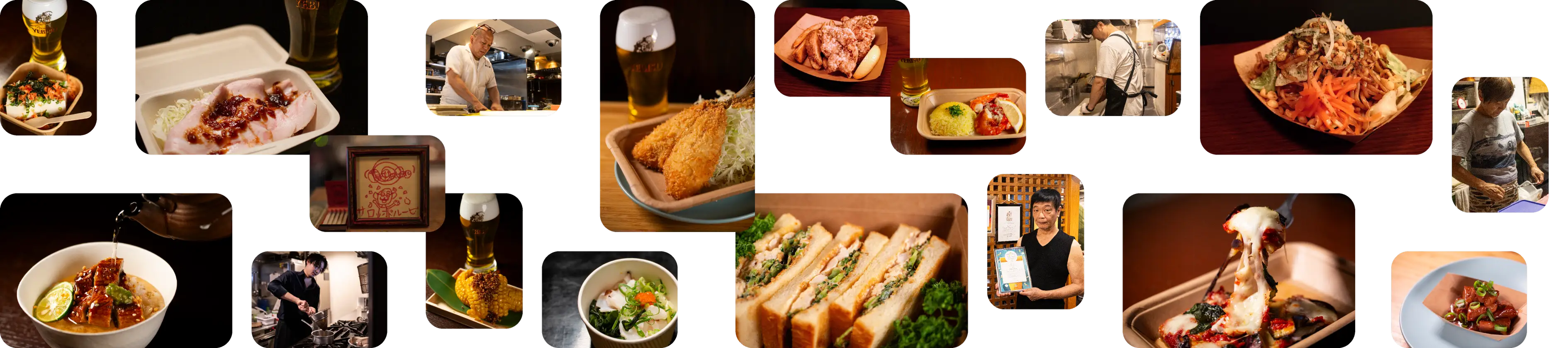 フードメニュー＆シェフ ギャラリー