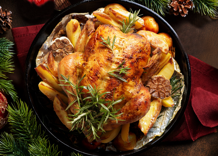 ローストチキンのイメージ